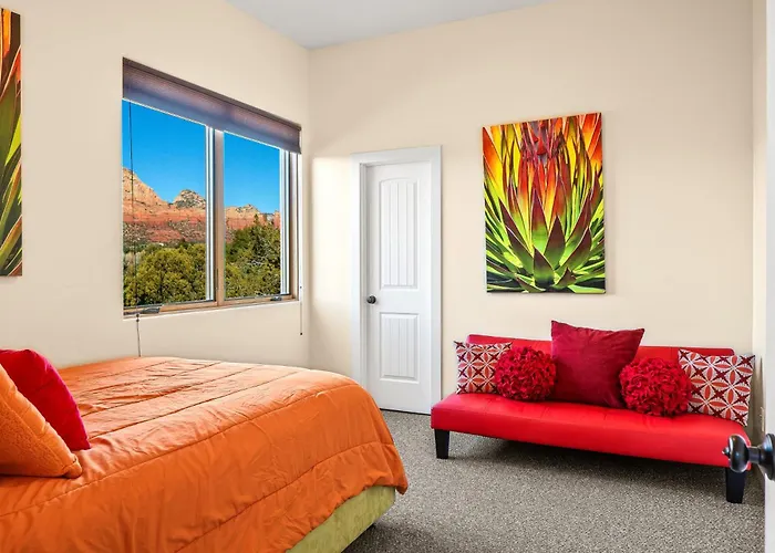Furnished Patio & Views: West House! Hébergement de vacances Sedona